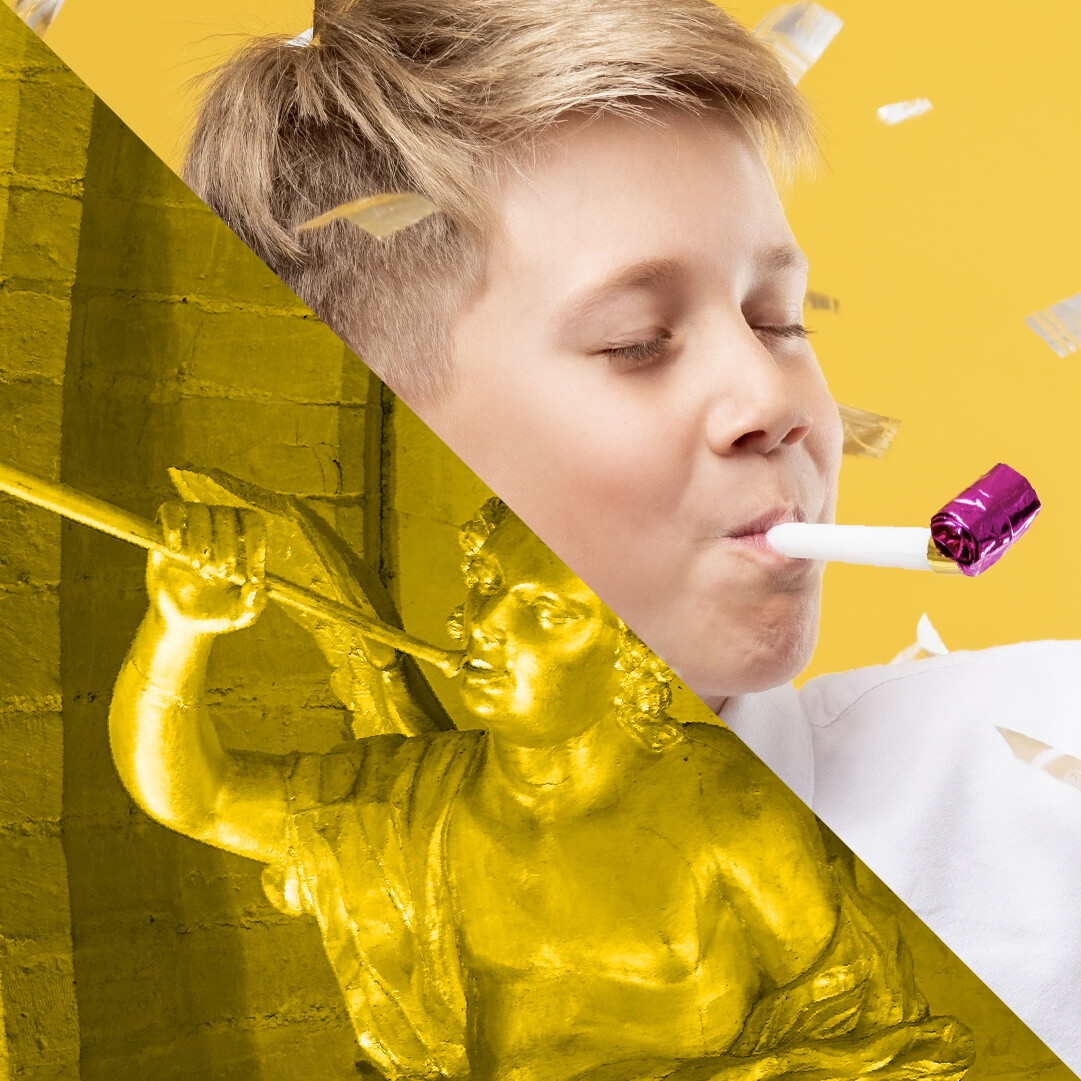 Vierkant familie zonder 100