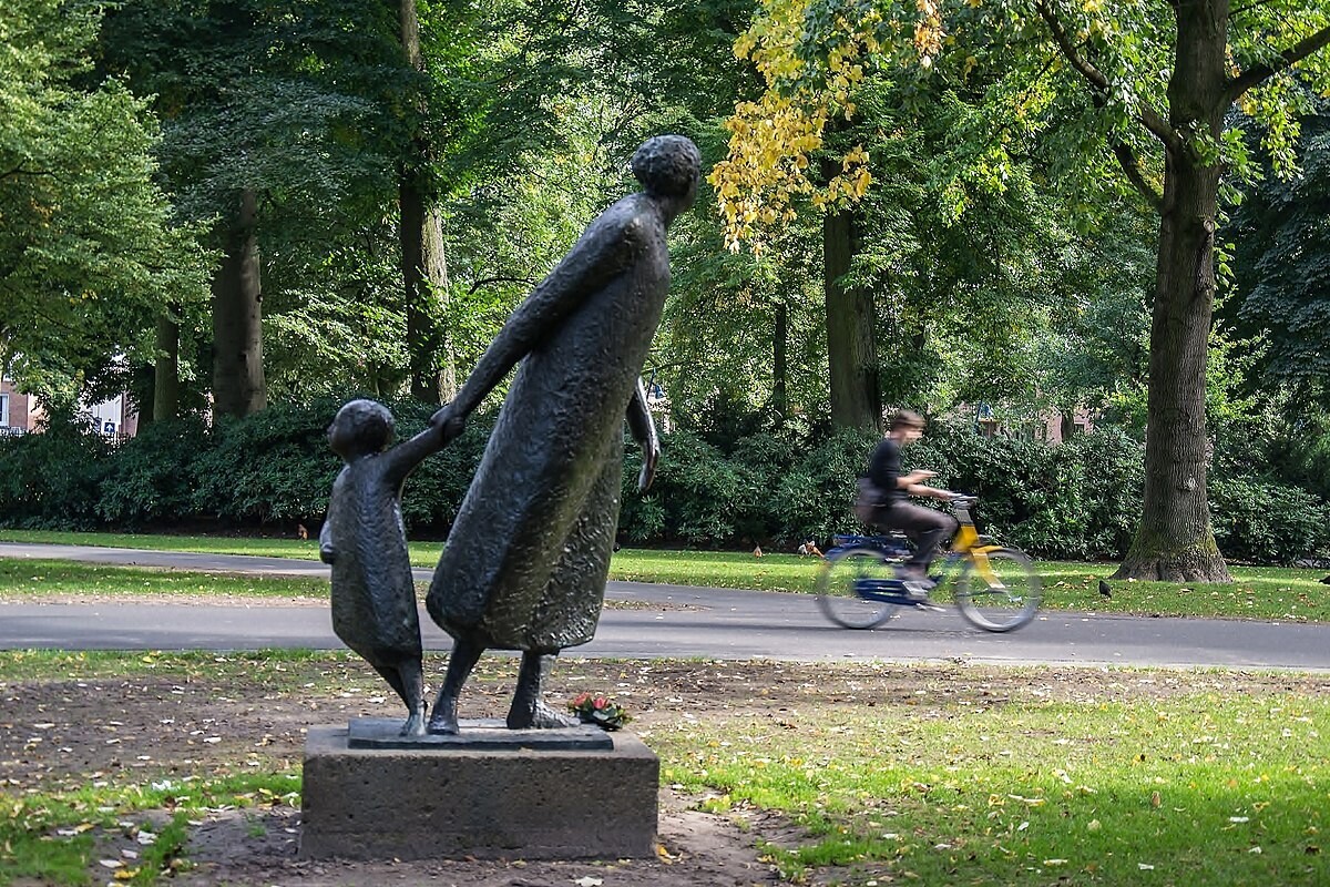 De Vlucht in Valkenberg park centrum Breda