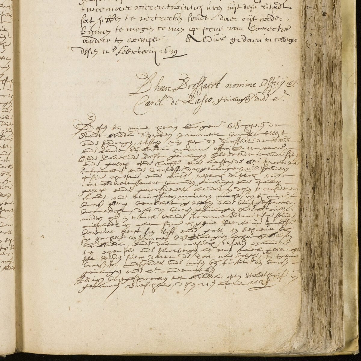 Vonnis Charles de Lasco bron Stadsarchief Breda