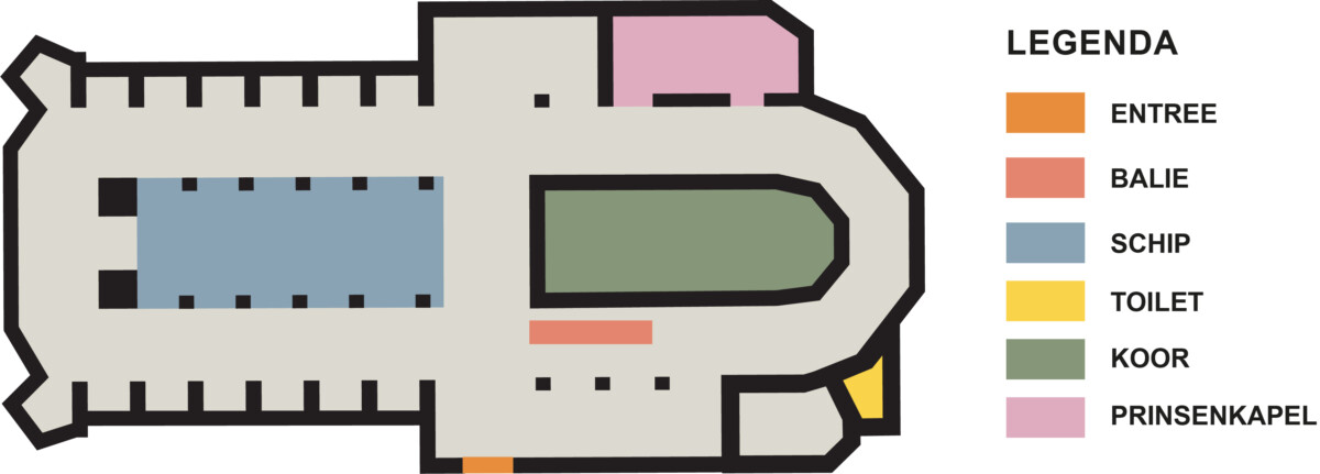 Plattegrond Kerk Toegankelijkheid