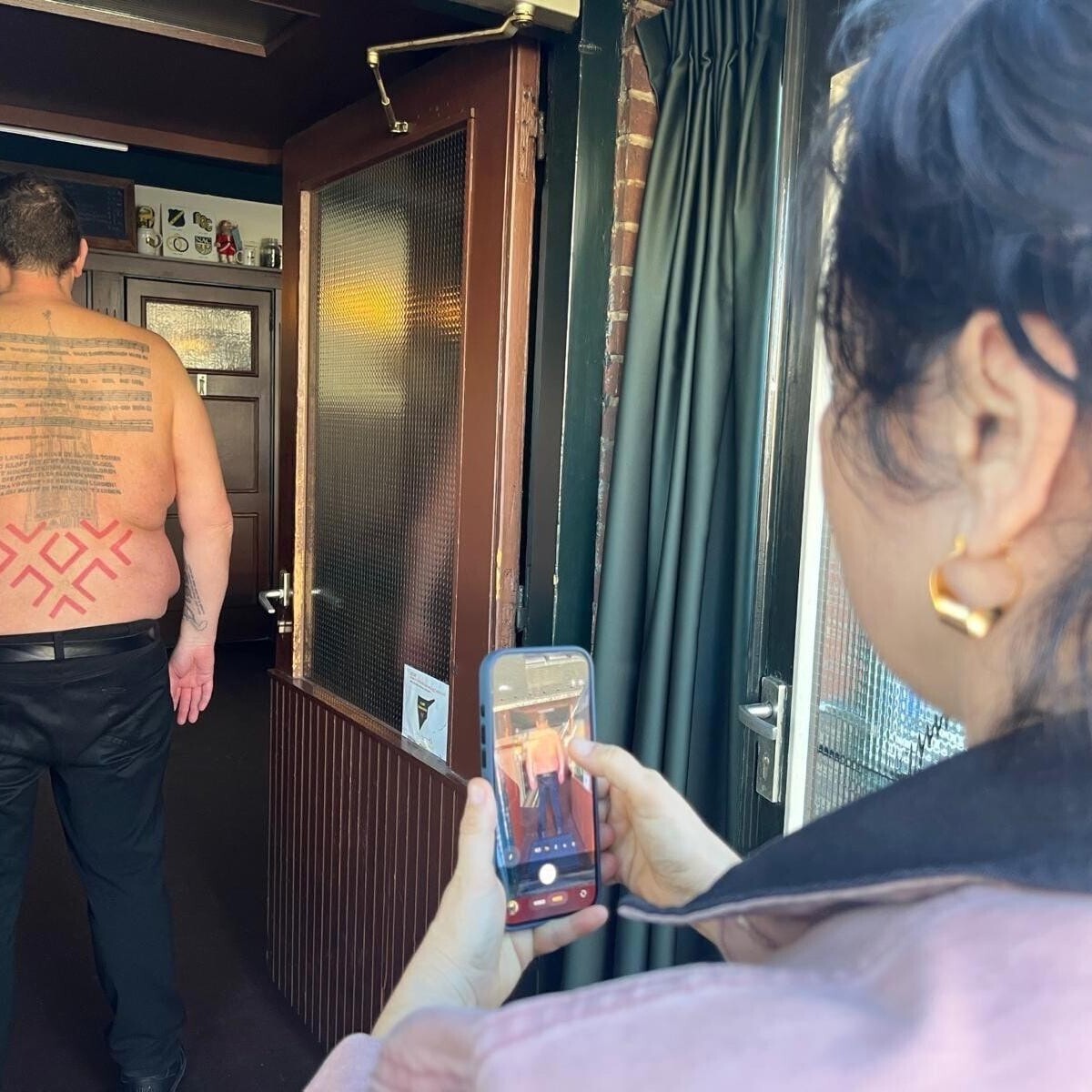 The making of met Bianca Pilet