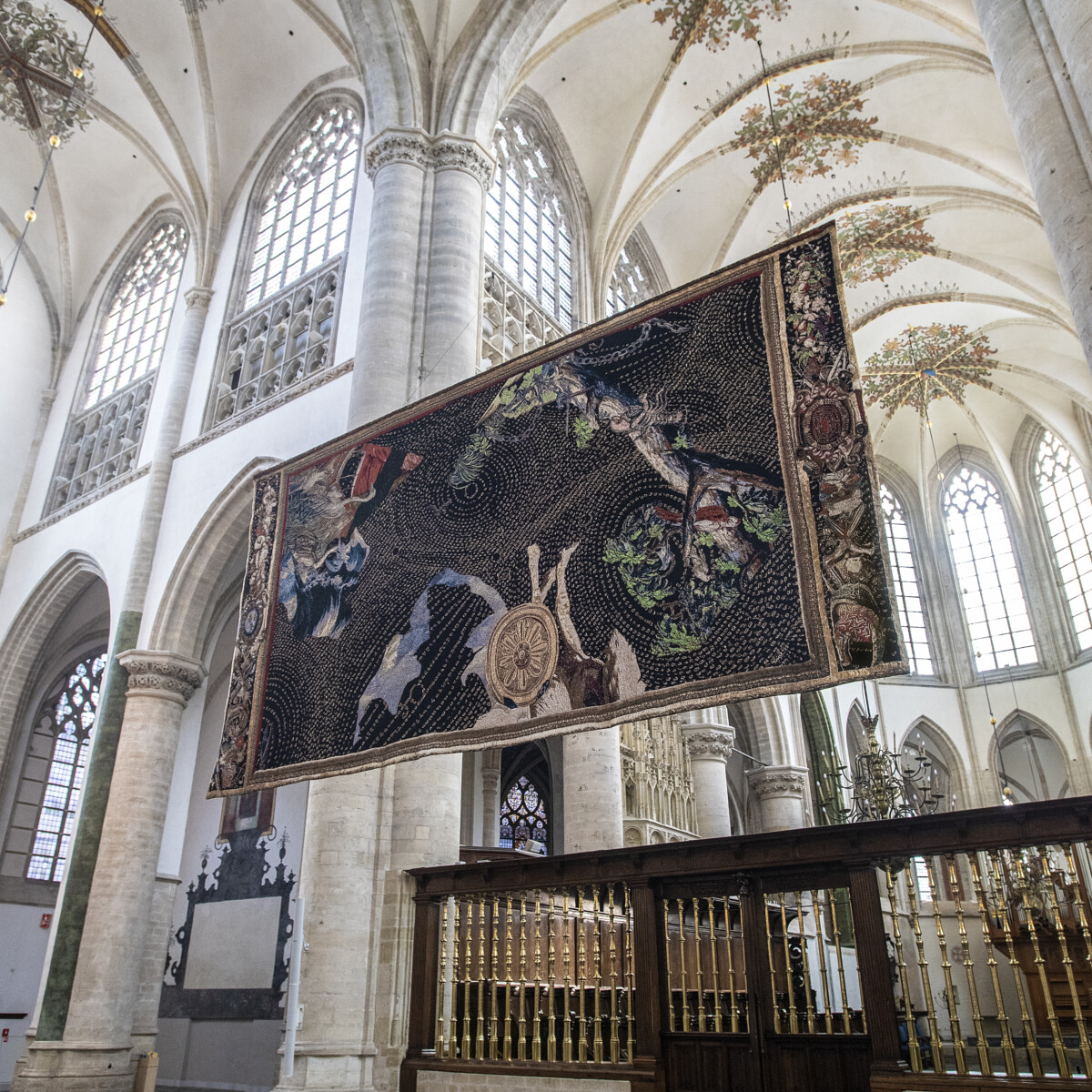 Tenture des Elements l Ether Laurence Aegerter Grote Kerk Breda Foto Ron Magielse 5